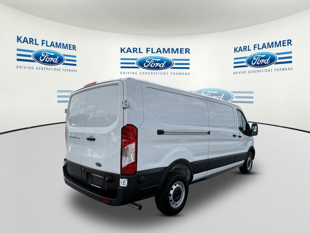 New 2025 Ford Transit Cargo Van T-250 130 Low Rf 9070 GVWR RWD Van Low Roof Van