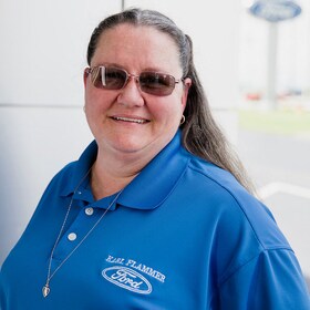 Staff member Ruthann Saner<br> Front Parts Counter from 002bfcd63568