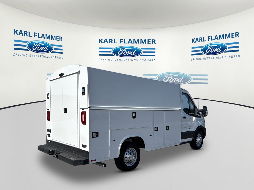 New 2025 Ford Transit Cutaway T-350 AWD SRW 138 WB 9500 GVWR Truck