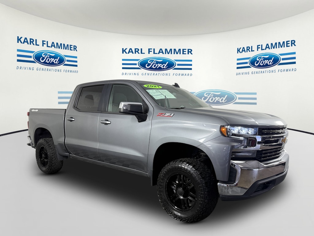Certified 2021 Chevrolet Silverado 1500 LT Truck Crew Cab