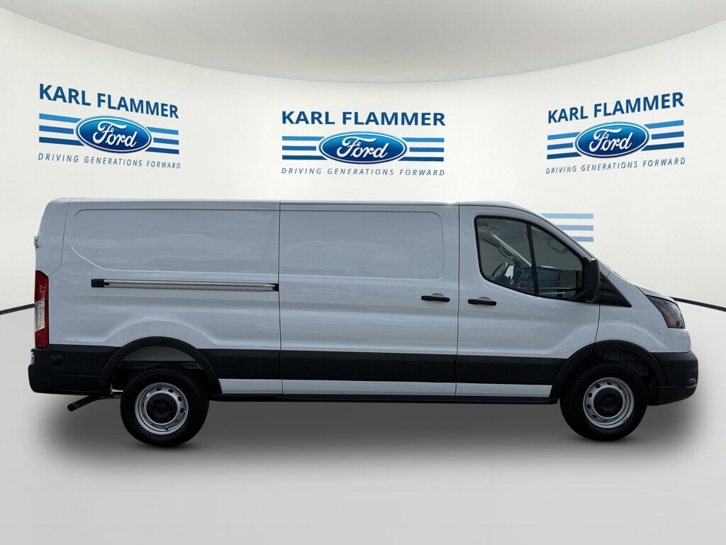 New 2025 Ford Transit Cargo Van T-250 130 Low Rf 9070 GVWR RWD Van Low Roof Van