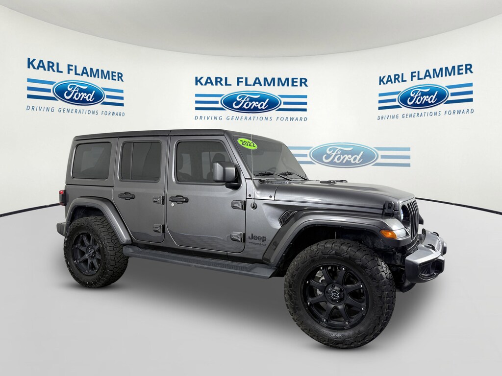 Certified 2022 Jeep Wrangler Unlimited Sahara Altitude SUV
