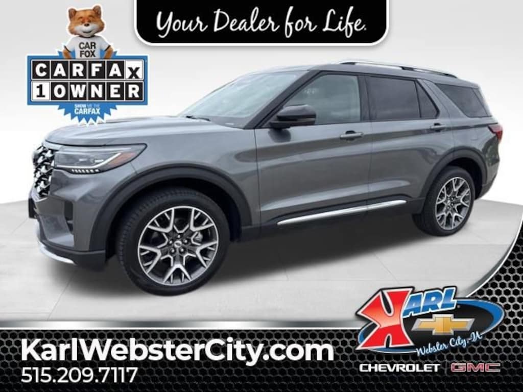 Used 2025 Ford Explorer Platinum SUV