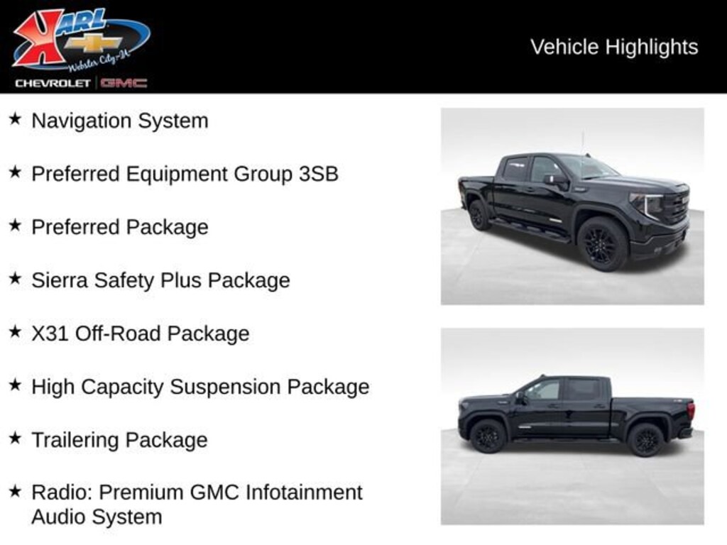 New 2026 GMC Sierra 1500 Elevation Truck Crew Cab