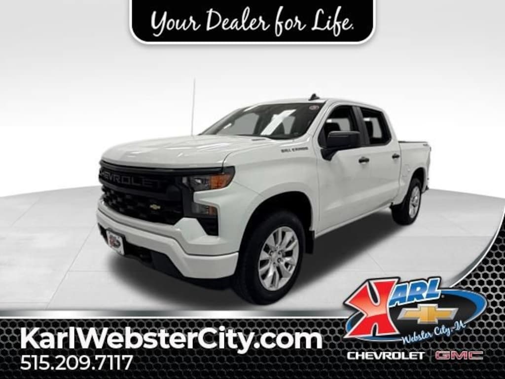 Used 2026 Chevrolet Silverado 1500 Custom Truck Crew Cab