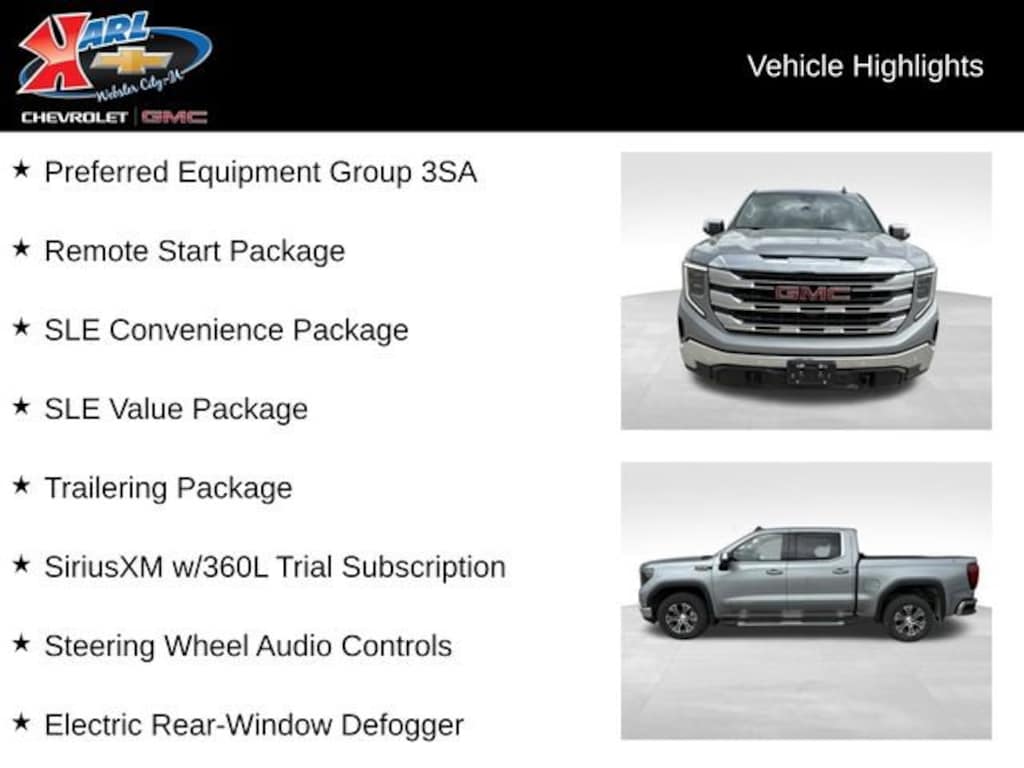 Used 2025 GMC Sierra 1500 SLE Truck Crew Cab