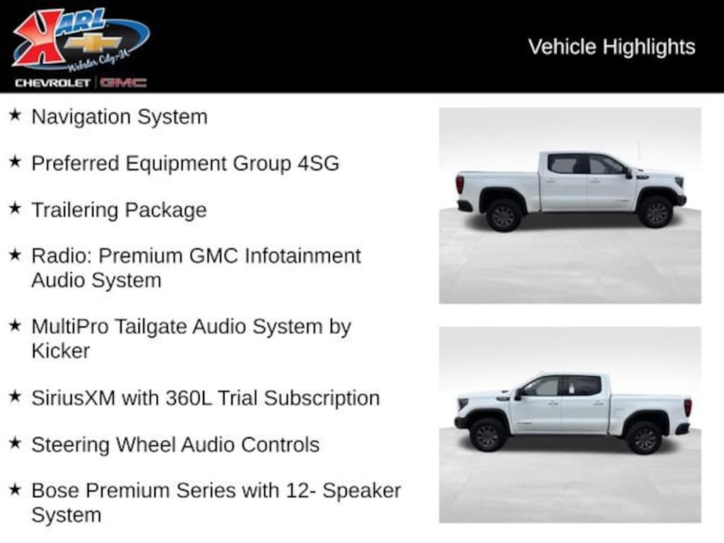 New 2026 GMC Sierra 1500 AT4X Truck Crew Cab