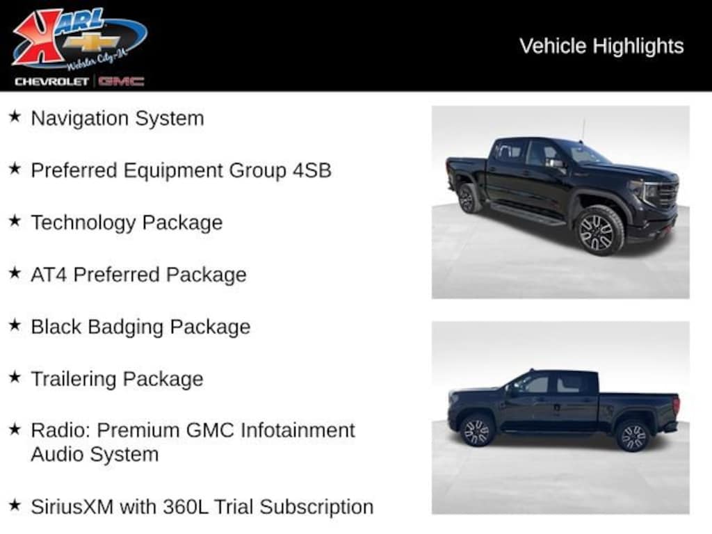 New 2026 GMC Sierra 1500 AT4 Truck Crew Cab