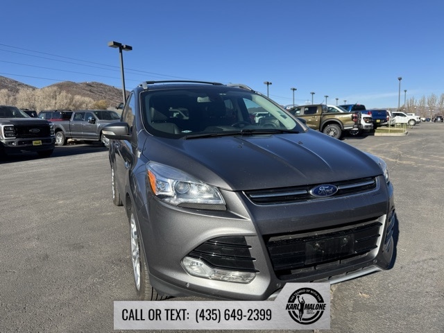 Used 2014 Ford Escape Titanium with VIN 1FMCU9JX9EUC23117 for sale in Park City, UT