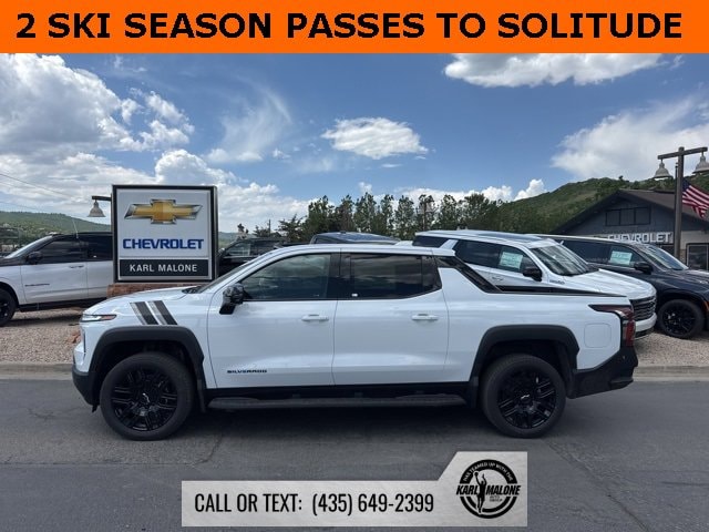 Used 2025 Chevrolet Silverado EV LT with VIN 1GC10ZED5SU413211 for sale in Park City, UT