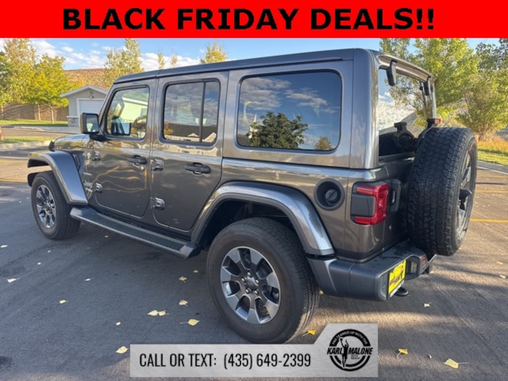 Used 2018 Jeep Wrangler Unlimited Sahara SUV
