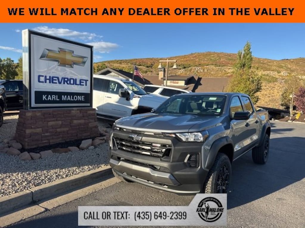 New 2026 Chevrolet Colorado Trail Boss Truck