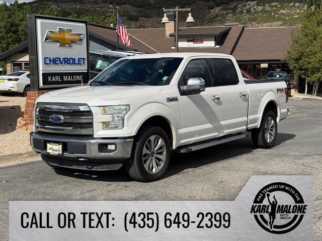 Used 2015 Ford F-150 Lariat with VIN 1FTFW1EF2FKE78896 for sale in Park City, UT