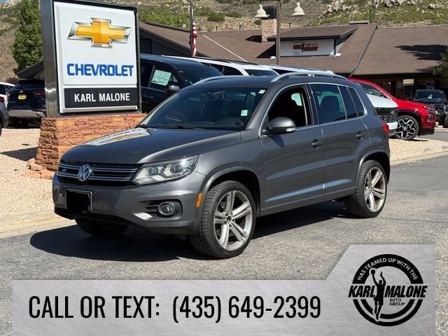 Used 2014 Volkswagen Tiguan R-Line with VIN WVGBV3AX8EW542423 for sale in Park City, UT
