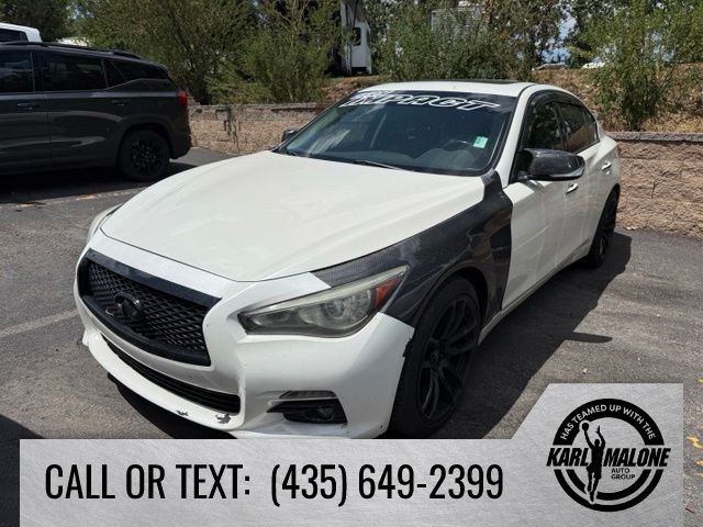 Used 2016 INFINITI Q50 Premium with VIN JN1EV7AR8GM344100 for sale in Park City, UT