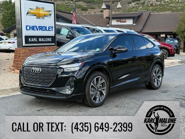 Used 2024 Audi Q4 Sportback e-tron Premium with VIN WA12UBFZ2RP063002 for sale in Park City, UT