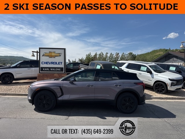 Used 2025 Chevrolet Blazer EV LT with VIN 3GNKDKRJ9SS204366 for sale in Park City, UT