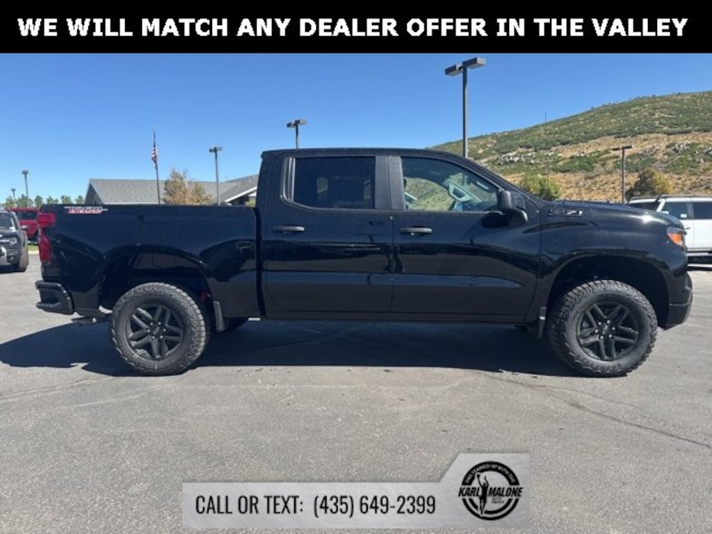 New 2026 Chevrolet Silverado 1500 Custom Trail Boss Truck