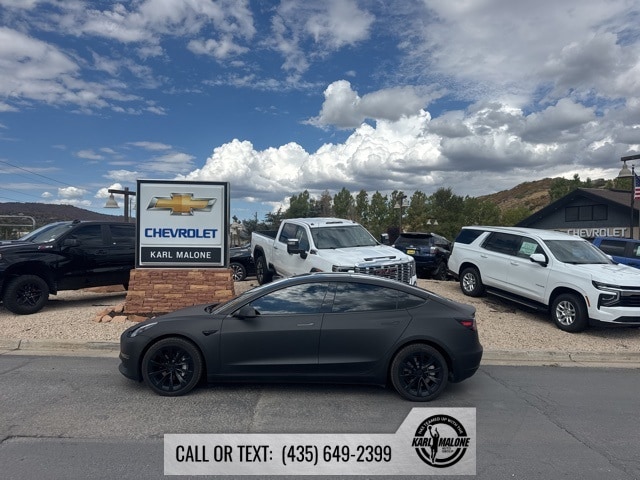 Used 2022 Tesla Model 3 Long Range with VIN 5YJ3E1EB6NF229323 for sale in Park City, UT