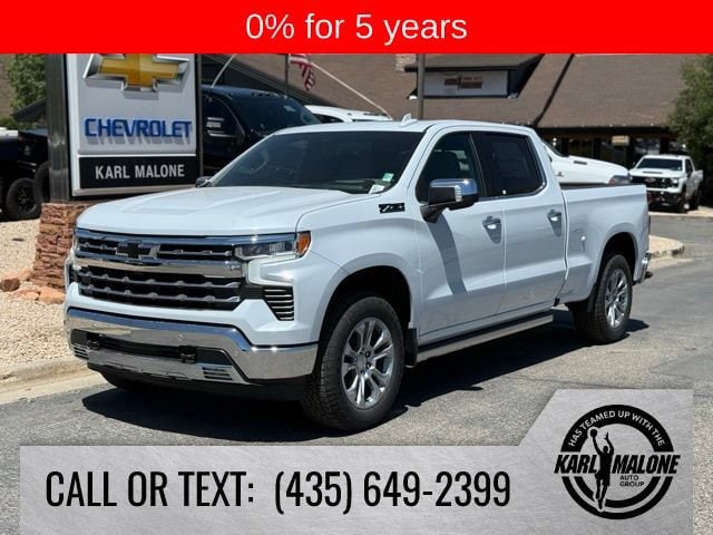 Polar White Tricoat 2026 Chevrolet Silverado 1500 Pickup Truck Four-Wheel Drive Automatic