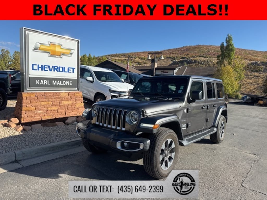 Used 2018 Jeep Wrangler Unlimited Sahara SUV