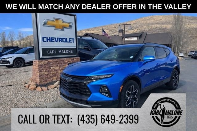 Riptide Blue Metallic 2026 Chevrolet Blazer RS AWD SUV / Crossover All-Wheel Drive Automatic