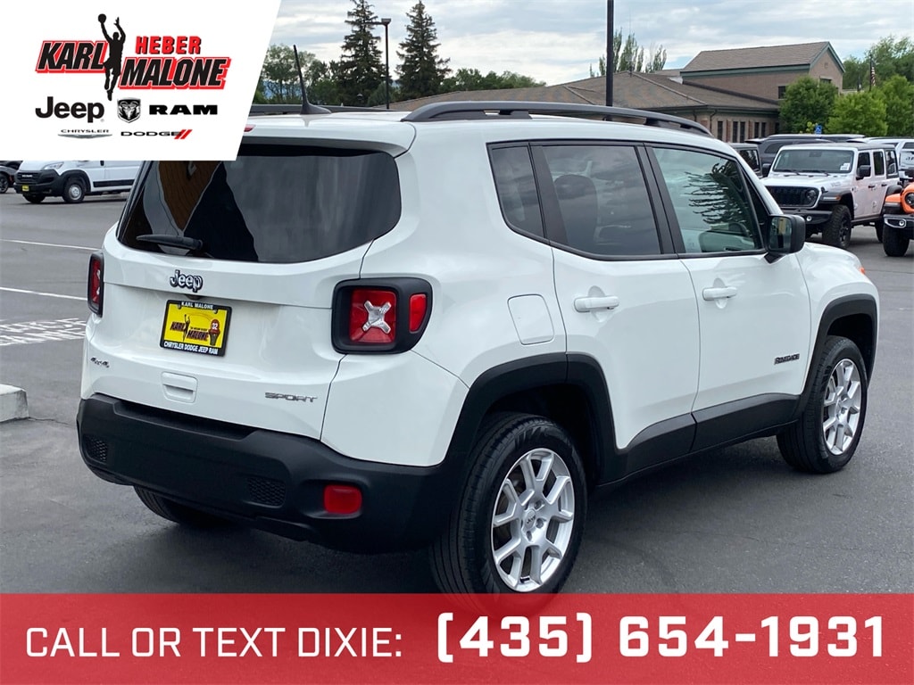 Used 2022 Jeep Renegade Sport with VIN ZACNJDA10NPN58060 for sale in Heber City, UT