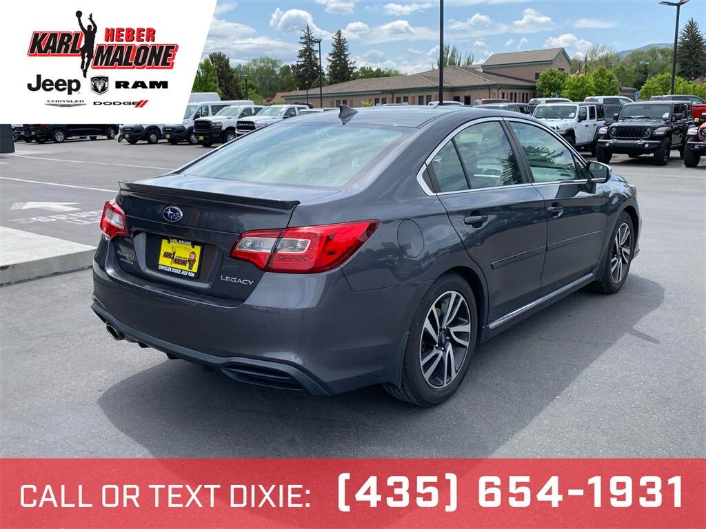 Used 2018 Subaru Legacy Sport with VIN 4S3BNAS66J3018603 for sale in Heber, UT