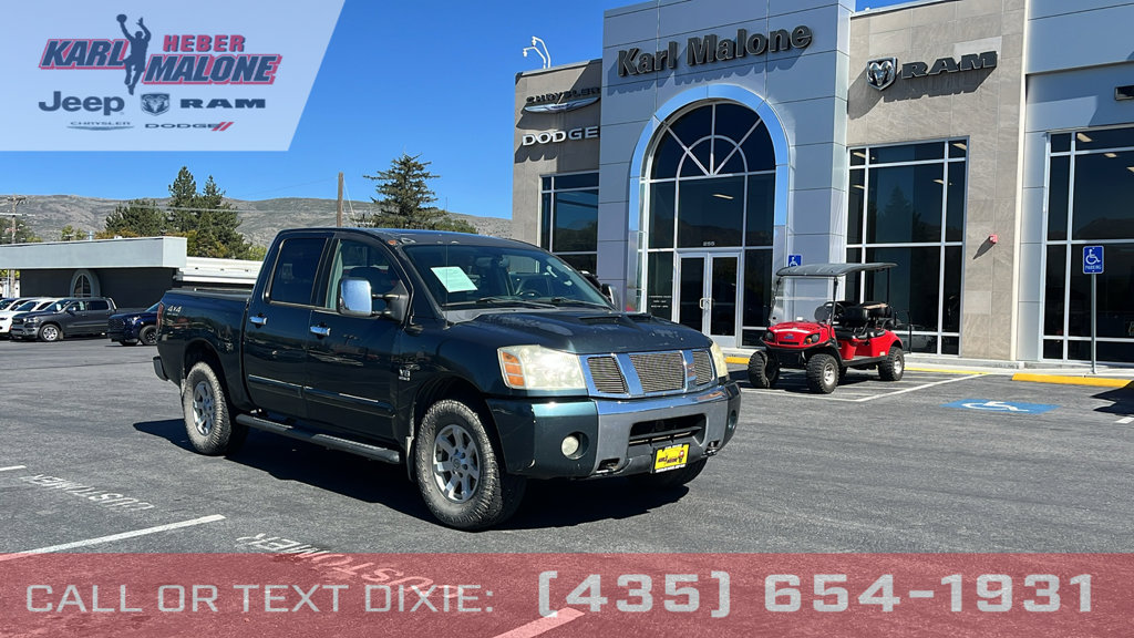 Used 2004 Nissan Titan LE with VIN 1N6AA07B44N570842 for sale in Heber City, UT