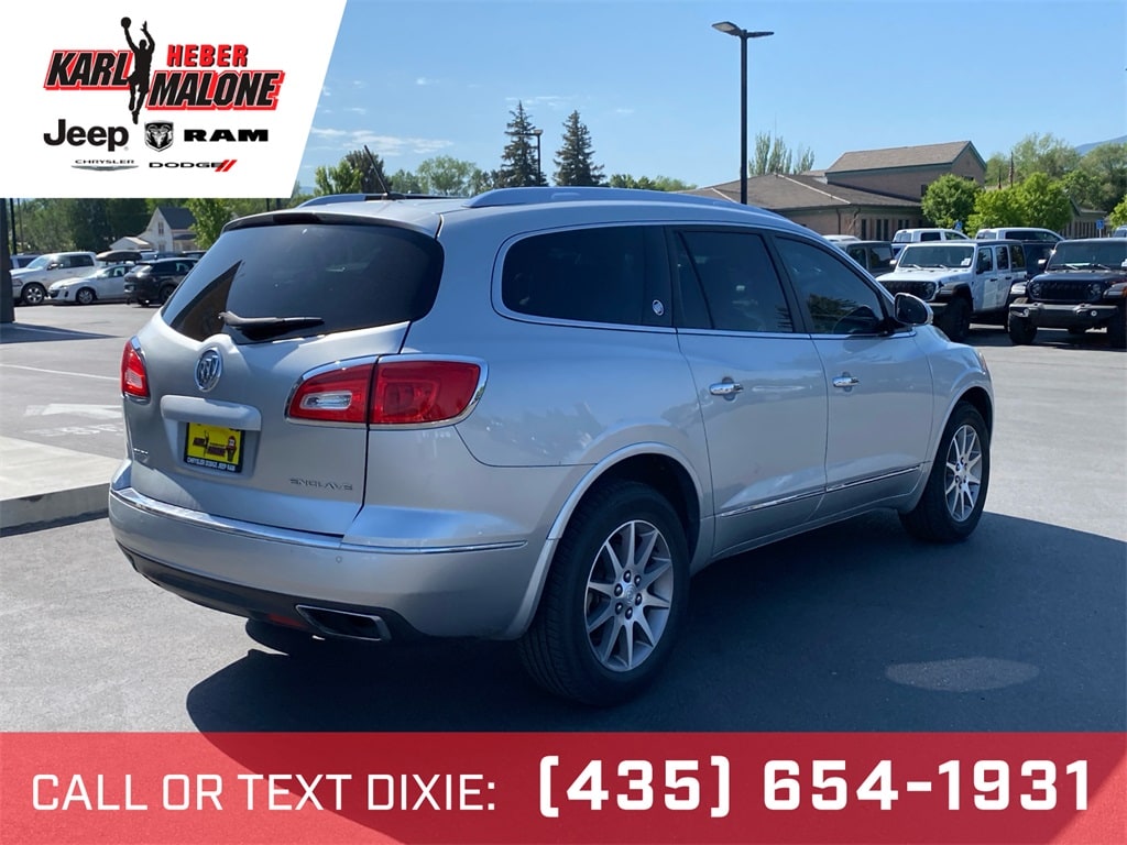 Used 2015 Buick Enclave Leather with VIN 5GAKRBKD8FJ346568 for sale in Heber, UT
