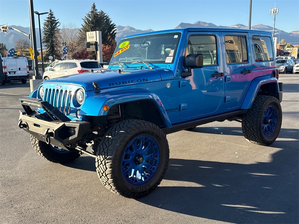 Used 2016 Jeep Wrangler Unlimited Rubicon SUV
