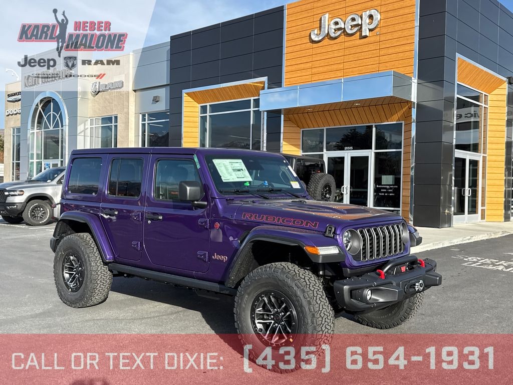 New 2026 Jeep Wrangler 4-DOOR RUBICON X Sport Utility