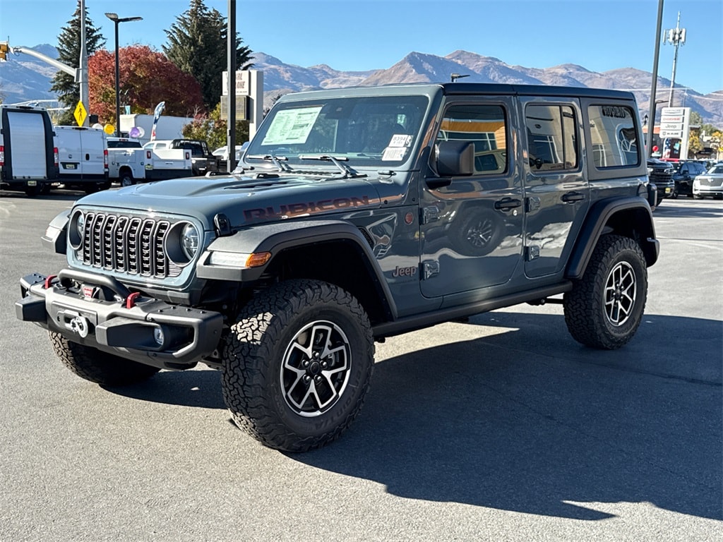 New 2025 Jeep Wrangler 4-DOOR RUBICON Sport Utility