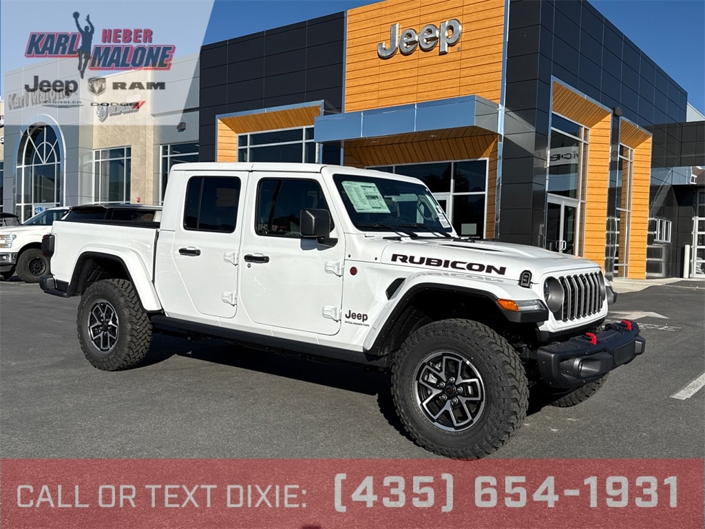 New 2025 Jeep Gladiator RUBICON X 4X4 Pickup