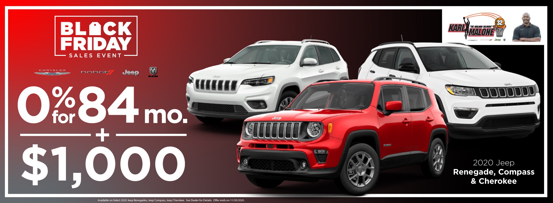 Karl Malone Chrysler Dodge Jeep Ram New Dodge, Jeep, Chrysler, Ram