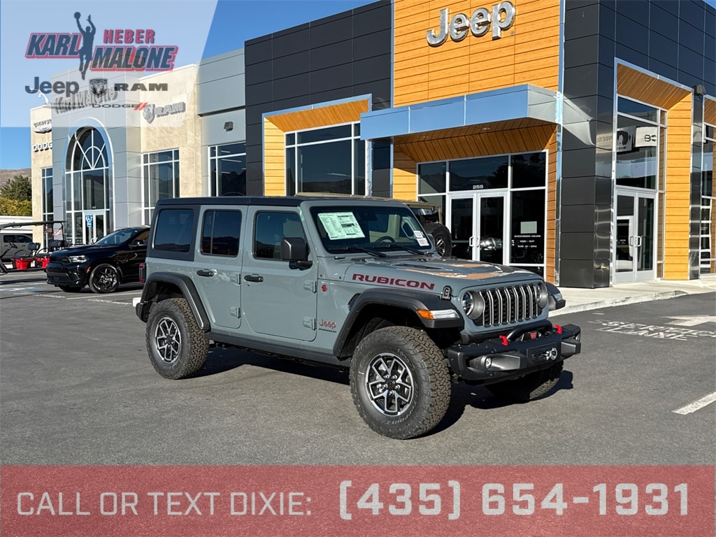 New 2025 Jeep Wrangler 4-DOOR RUBICON Sport Utility