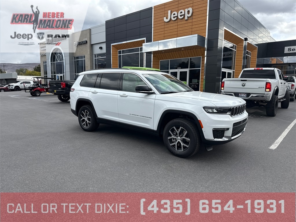 New 2025 Jeep Grand Cherokee L LIMITED 4X4 Sport Utility