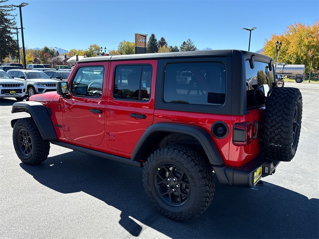 New 2026 Jeep Wrangler 4-DOOR WILLYS Sport Utility