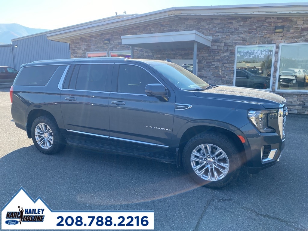 Used 2021 GMC Yukon XL SLT with VIN 1GKS2GKT6MR388330 for sale in Hailey, ID