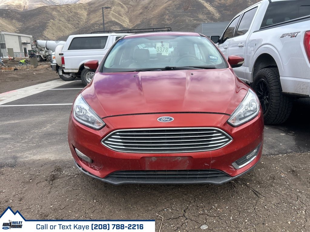 Used 2018 Ford Focus Titanium with VIN 1FADP3J27JL288264 for sale in Hailey, ID