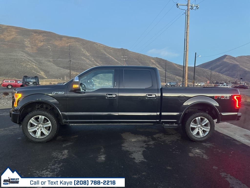 Used 2015 Ford F-150 Platinum with VIN 1FTFW1EF3FFA88219 for sale in Hailey, ID