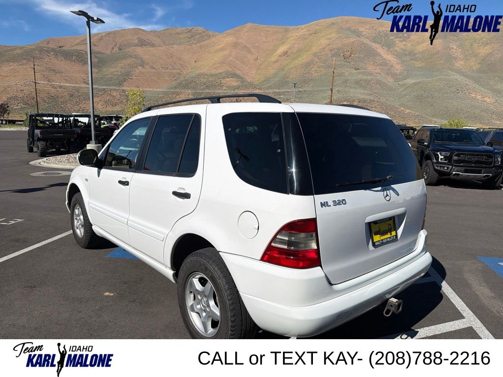 Used 2000 Mercedes-Benz M-Class ML 320 with VIN 4JGAB54E4YA170476 for sale in Park City, UT