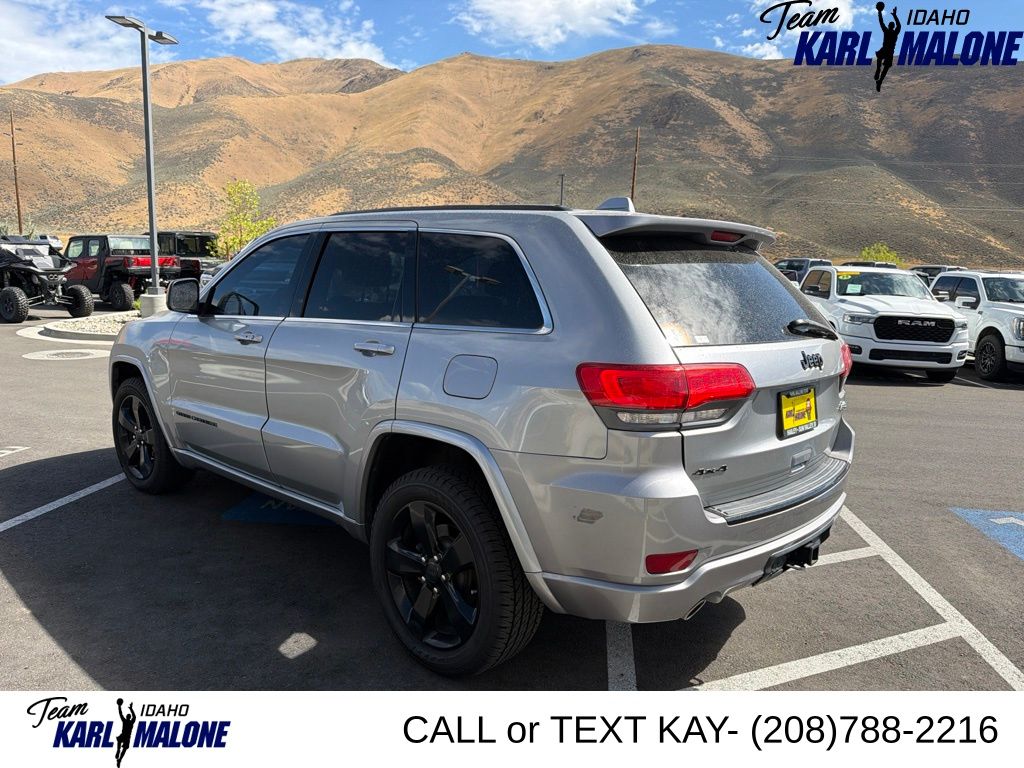 Used 2015 Jeep Grand Cherokee Altitude with VIN 1C4RJFAG1FC604800 for sale in Bellevue, ID