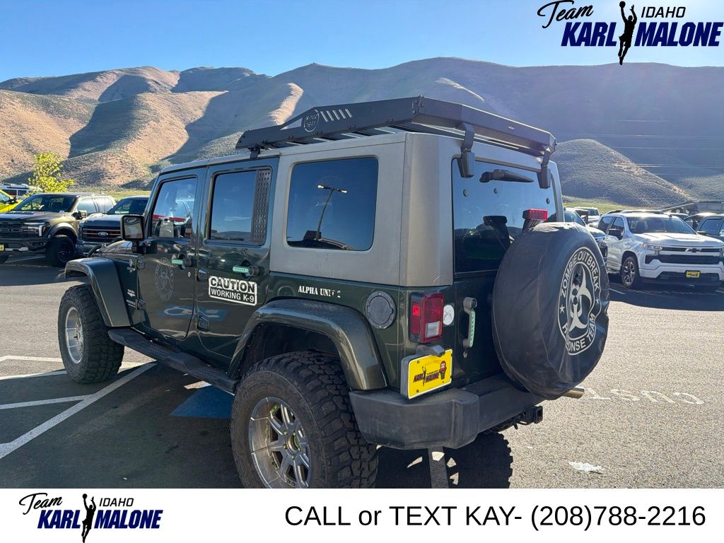 Used 2008 Jeep Wrangler Unlimited Sahara with VIN 1J4GA59138L521254 for sale in Hailey, ID