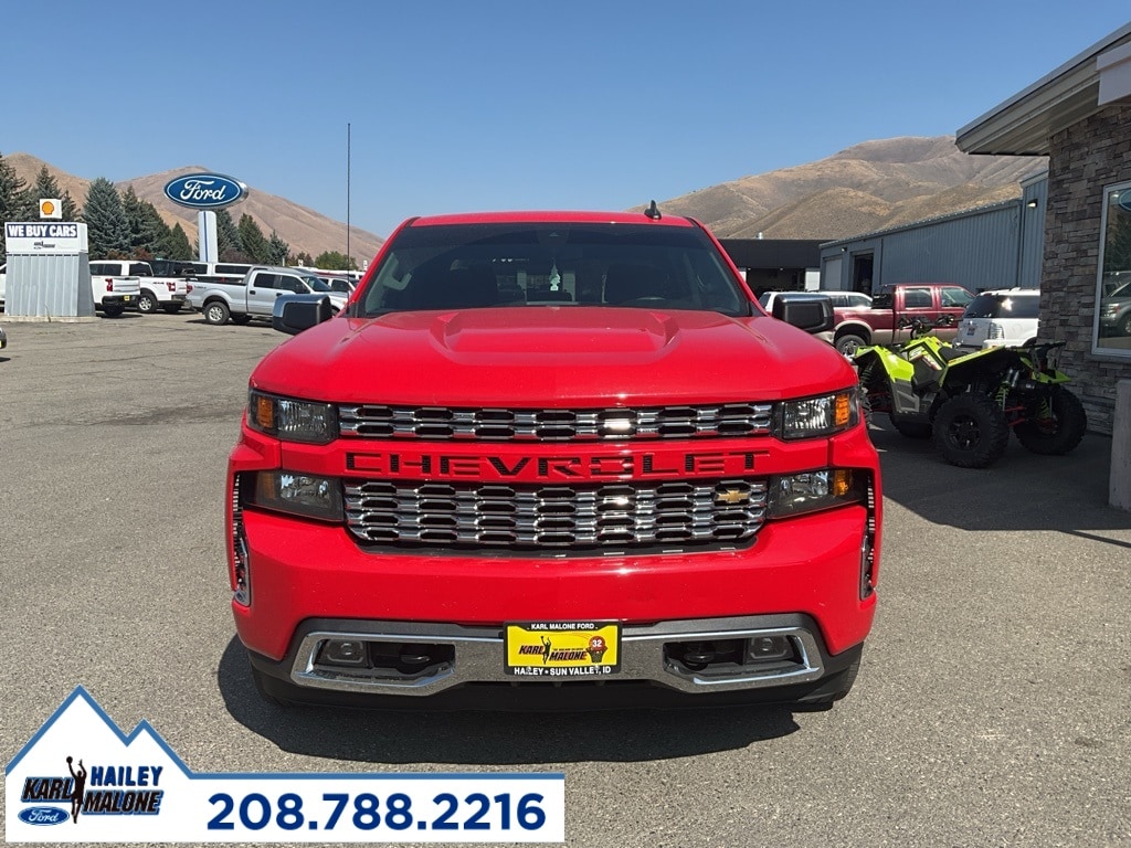 Certified 2022 Chevrolet Silverado 1500 Limited Custom with VIN 3GCPWBEK1NG209754 for sale in Hailey, ID