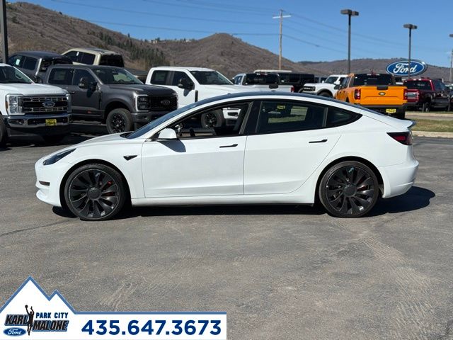Used 2023 Tesla Model 3 Performance with VIN 5YJ3E1EC4PF461320 for sale in Park City, UT