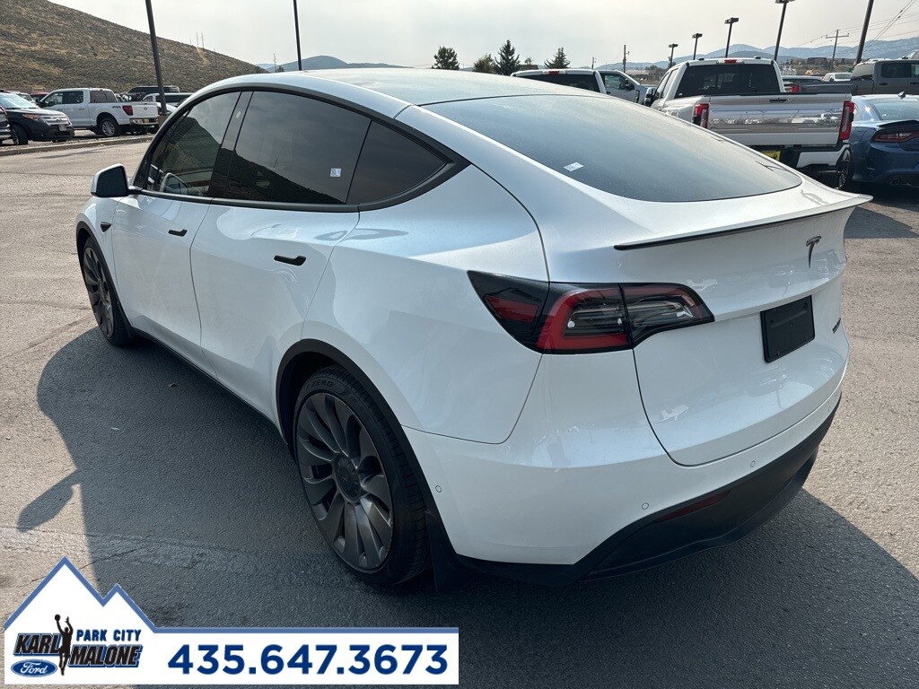 Used 2020 Tesla Model Y Performance with VIN 5YJYGDEF0LF057288 for sale in Park City, UT