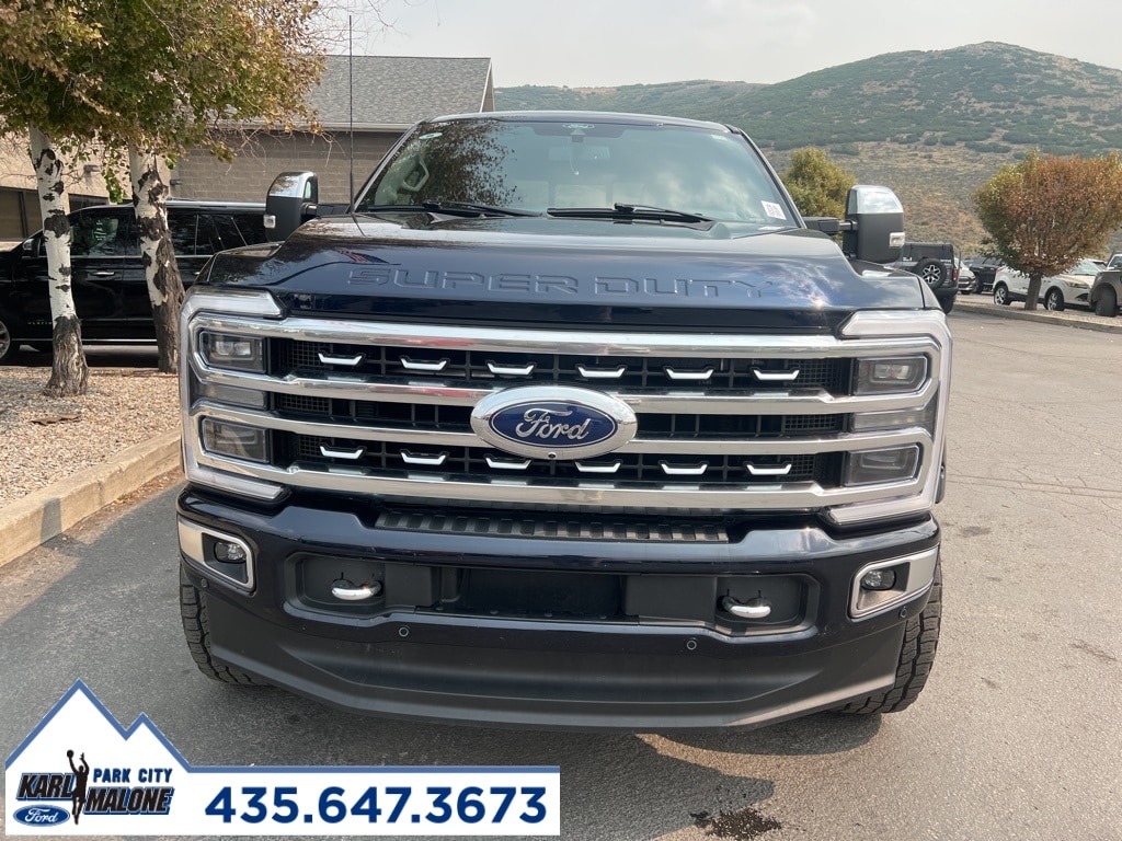 Used 2024 Ford F-350 Super Duty Platinum with VIN 1FT8W3BM0RED64504 for sale in Park City, UT