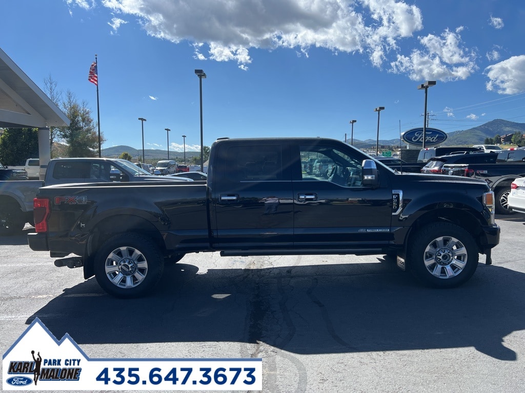 Used 2022 Ford F-350 Super Duty Platinum with VIN 1FT8W3BTXNED36064 for sale in Park City, UT