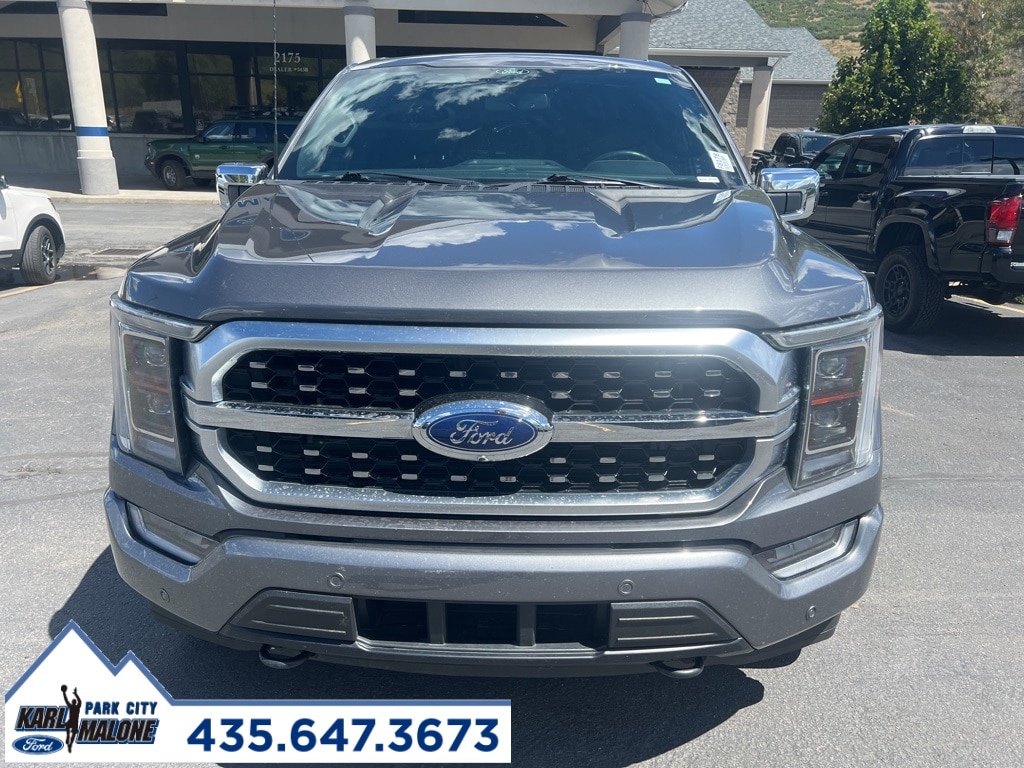 Used 2022 Ford F-150 Platinum with VIN 1FTFW1ED8NFC18136 for sale in Park City, UT